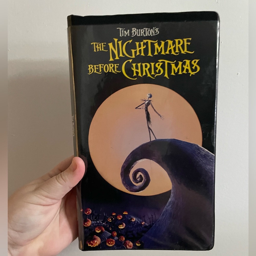 The Nightmare Before Christmas VHS vintage